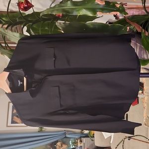 Black Madewell SILK shirt, look! M